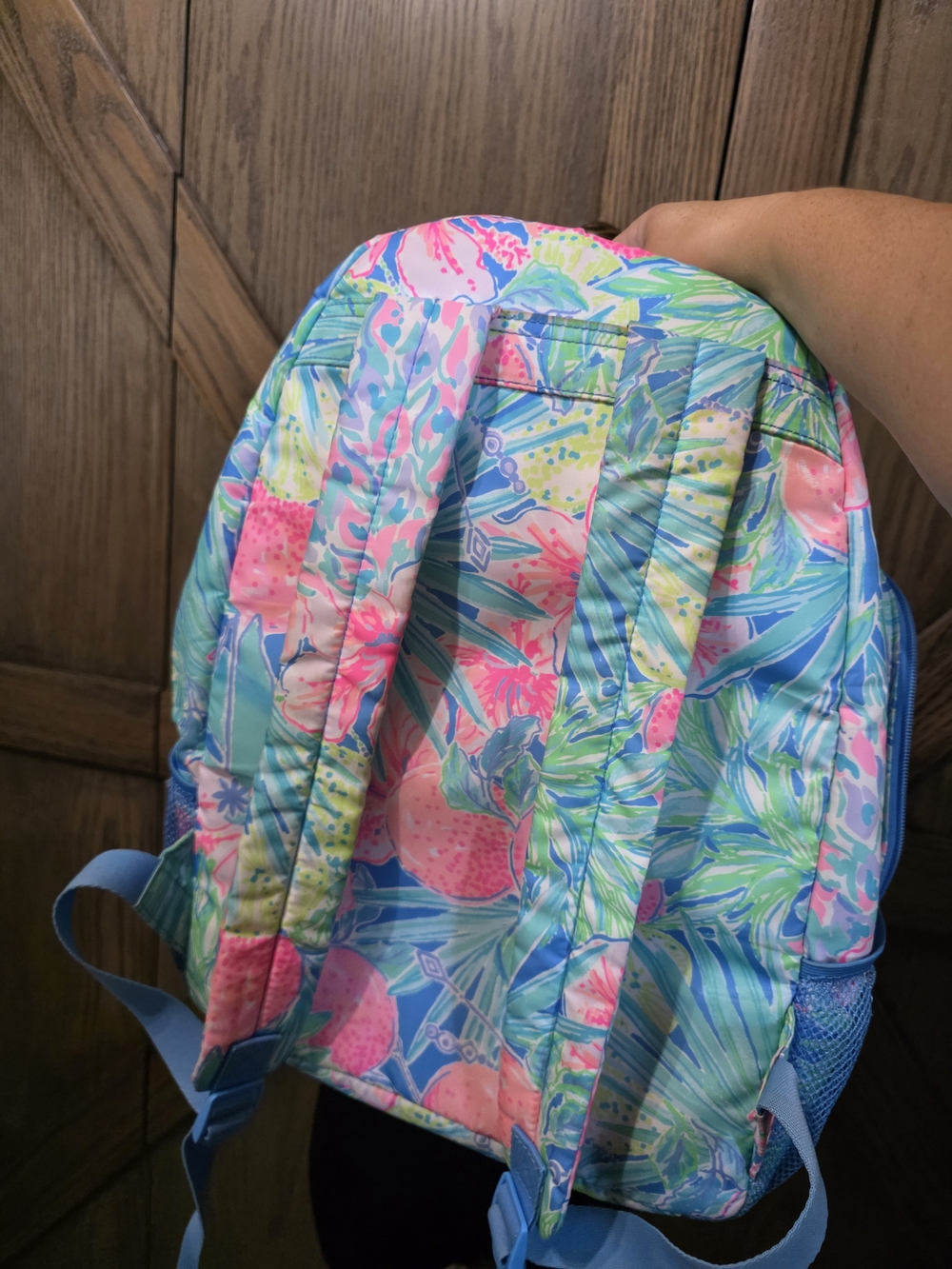 Lilly Pulitzer Tropical Floral Backpack - Picture 6 of 7